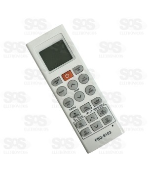 Controle Remoto Para Ar Condicionado LG FBG-9103