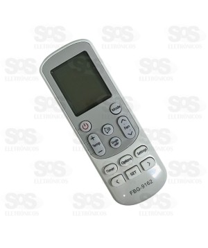 Controle Remoto Para Ar Condicionado Samsung FBG-9162