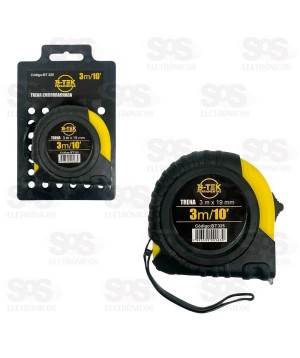 Trena Emborrachada Com Trava 3Mx19MM B-Tek BT-325