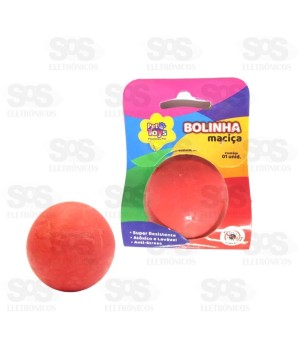 Bolinha Maciça 45mm Para Pet Lisa Cores Variadas 2657