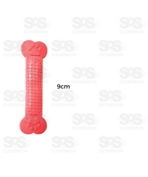 Ossinho Maciço Com Cravinho 9cm Cores Variadas Pet Toys 2633