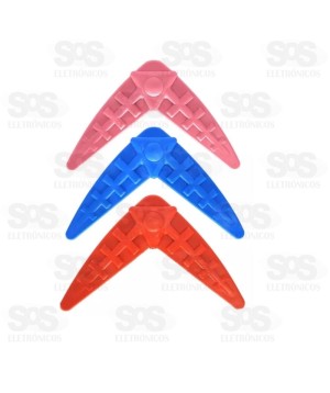  Disco Boomerang 14cm Pet Cores Variadas