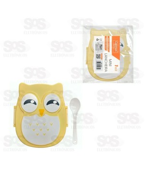 Marmita Lancheira Infantil Com Colher Caerus CRS-2273