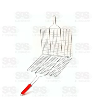 Grelha Para Churrasco 39x30CM Caerus CRS-2317