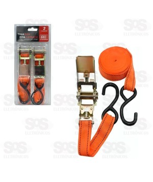 Fita Para Cargas Com Catraca 4.5M Troya Auto TRY-0024