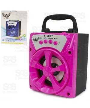 Caixa De Som Bluetooth 6W Altomex A-6037