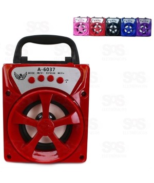 Caixa De Som Bluetooth 6W Altomex A-6037