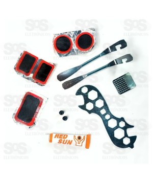 Kit Reparo Para Bicicletas TroyaTools TRY-0041