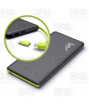 Carga Extra 10.000 mAh V8 Adaptador  Altomex PN-956