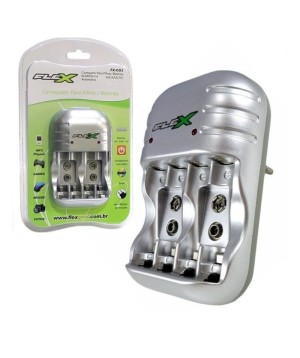 Carregador para Baterias Extra Rápido Flex FX-C03
