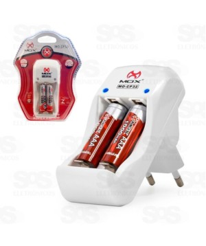 Carregador de Baterias Super Rápido Mox Mo-cp32