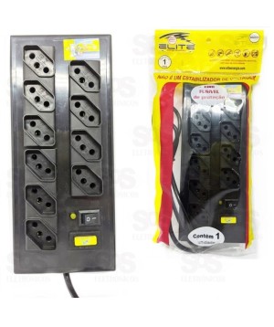 Filtro De Linha 10 Tomadas Bivolt Elite AnnLux