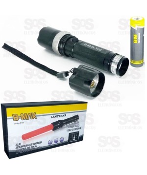 Lanterna Multifuncional Com Sinalizador