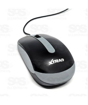 Mouse Óptico USB 1600 DPI Xtrad XD-602