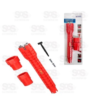 Chave Hidráulica 8 Em 1 Exbom FRM-CHM801