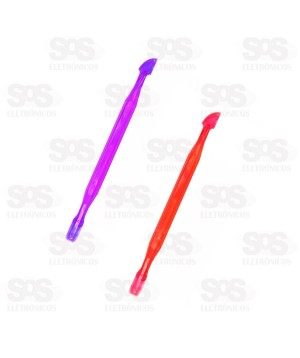 Espátula Dupla de Unha 25 Unidades Santa Clara