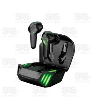 Fone de Ouvido Gamer Sem Fio TWS IPX4 Kaidi KD-775