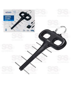 Antena Externa Digital 32Dbi Exbom AN-K8100F