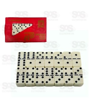 Dominó 28 Peças 7,5mm 11Gramas SQ 3440