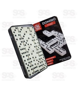 Dominó 28 Peças Lisas Clássico SQ-3443