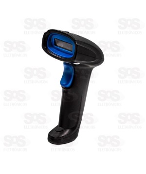 Leitor De Código De Barras Sem Fio Exbom LCB-S600A