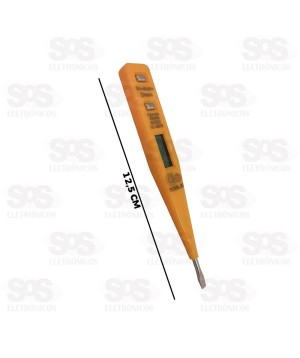 Chave Teste Voltagem e Corrente Digital 12-220V FBG 3205