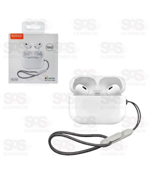 Fone De Ouvido Sem Fio Bluetooth IPX4 Kaidi KD-790