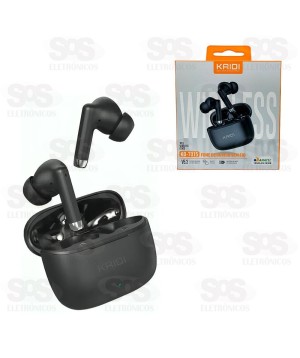 Fone De Ouvido Sem Fio Bluetooth IPX4 Kaidi KD-7015