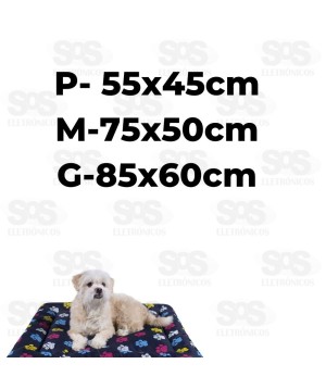 Colchonete Para Pet Com Zíper 55X45cm Estamaps Variadas P1010