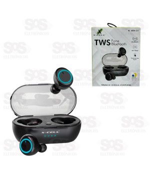 Fone De Ouvido Sem Fio Bluetooth X-Cell XC-BTH-51