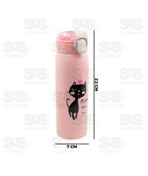 Garrafa Infantil Térmica 500ML Squeeze H-BW-1241