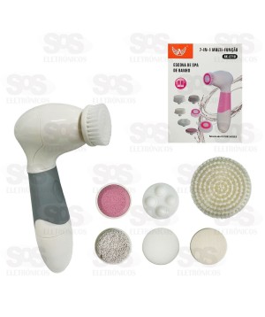 Escova De Limpeza Facial 7 Acessórios Altomex AK-2710