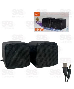 Caixa De Som Multimídia Com LED Altomex AL-1093