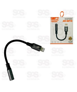 Adaptador IPhone Para P2 Fêmea Eletromex EL-3119-5G