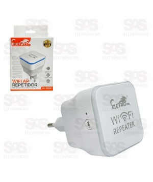 Repetidor De Sinal Wi-Fi 300Mbps Eletromex EL-1802
