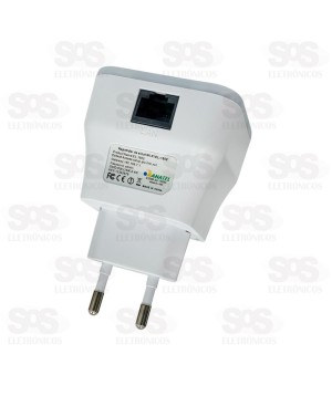 Repetidor De Sinal Wi-Fi 300Mbps Eletromex EL-1802