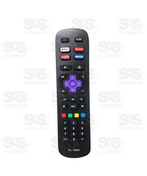 Controle Remoto AOC Google Play e HBOGO EL-7840