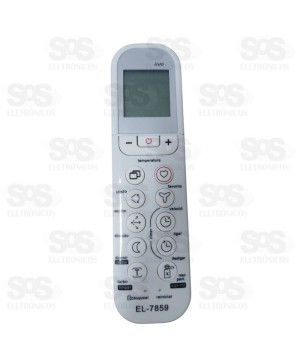Controle Remoto Para Ar Condicionado Midea EL-7859