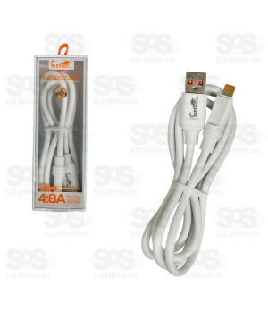 Cabo De Dados Iphone 4.8A 1 Metro Eletromex EL-3131-5G