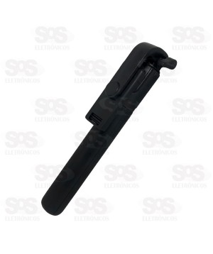 Bastão De Selfie Com Controle Remoto Tripé Eletromex EL-7004