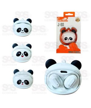 Fone De Ouvido Muda Rostinho Fofo Bluetooth Eletromex J-60