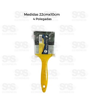 Pincel Multiuso Trincha 4 Polegadas Barcelona BAR-353007