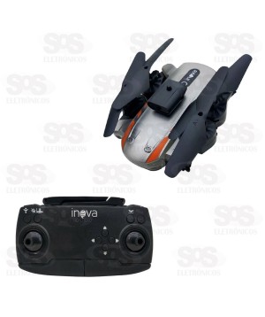 Drone Profissional Recarregável Com Câmera HD Inova WRJ-12616