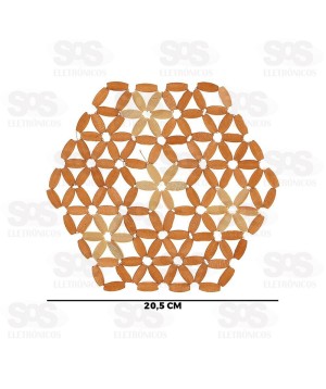 Descanso de Panela Bambu 20,5CM TOP1270