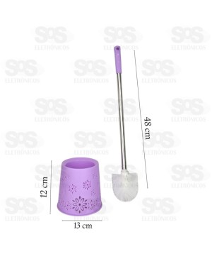 Escova Sanitária Com Suporte Cores Sortidas TOP0208