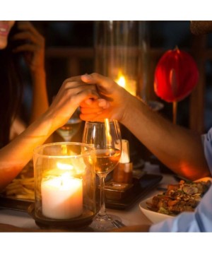 Vela Decorativa Chama Branco Quente Unitária TOP1860