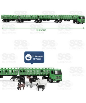 Super Frota Quadritrem Boiadeiro 168CM Poliplac 8451