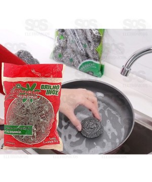 Esponja Limpeza Aço Inox 4462