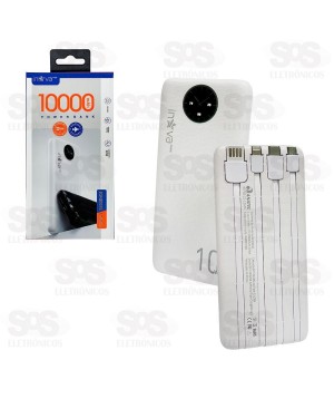 Carga Extra 10.000mAh 4 Interfaces Inova Prime KV-20238