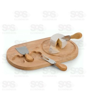 Tábua Para Queijo 4 Em 1 Caerus CRS-2832